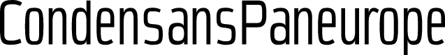 CondensansPaneurope