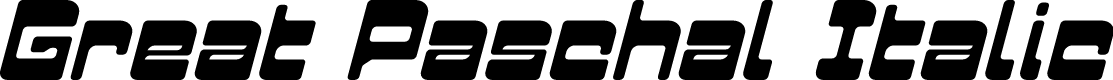 Great Paschal Italic