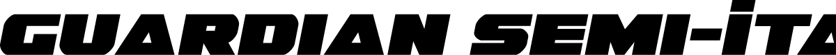 Guardian Semi-Italic