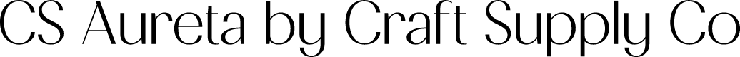 CS Aureta Regular Demo