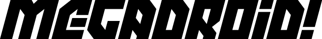 Megadroid Italic