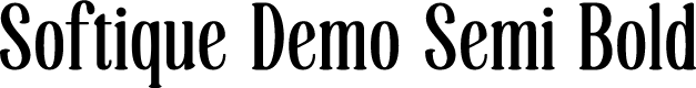 Softique Demo Semi Bold