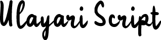 Ulayari Script