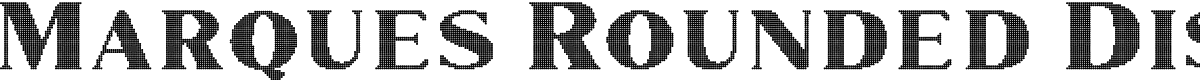 MarquesRoundedDisco-Regular Demo
