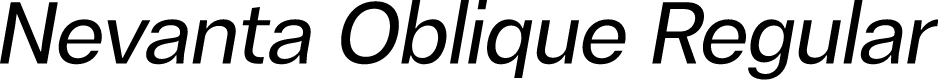 Nevanta Oblique Regular