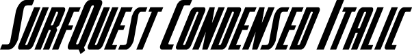SurfQuest Condensed Italic