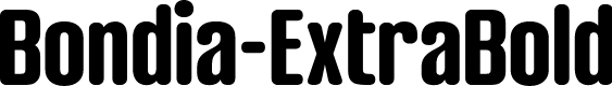 Bondia-ExtraBold