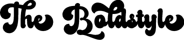 The Boldstyle regular