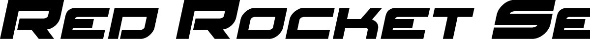 Red Rocket Semi-Italic