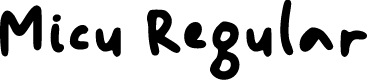 Micu Regular