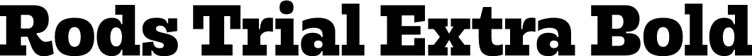 Rods Trial Extra Bold