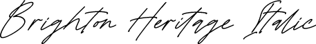 Brighton Heritage Italic