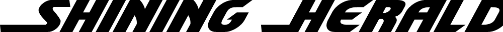 Shining Herald Expanded Italic