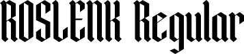 ROSLENK Regular