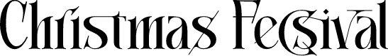 Christmas Fecsival-Personal use