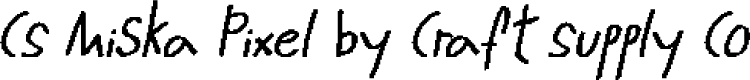 CS Miska Pixel Regular Demo