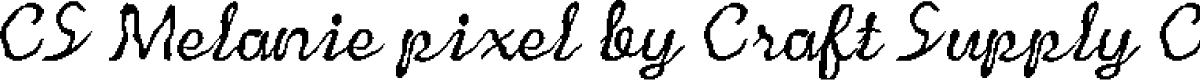 CS Melanie pixel Regular Demo