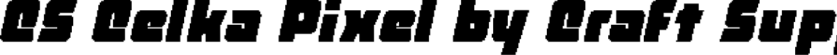 CS Celka Pixel Regular Demo