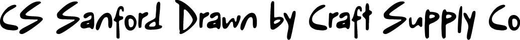 CSSanfordDrawn-Regular Demo