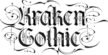 Kraken gothic Regular