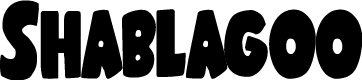 Shablagoo Condensed