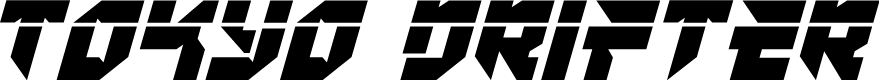 Tokyo Drifter Laser Italic