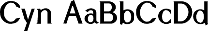 Cyn Regular Bold