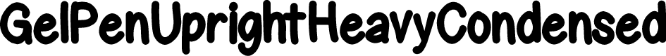 GelPenUprightHeavyCondensed