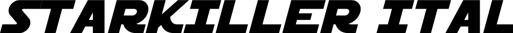 Starkiller Italic