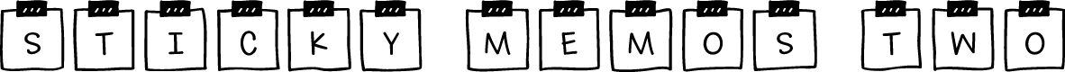 Sticky Memos Demo Two