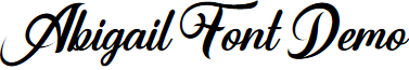 Abigail Font Demo