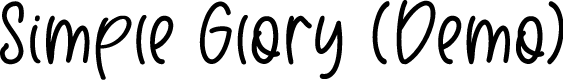 Simple Glory (Demo)