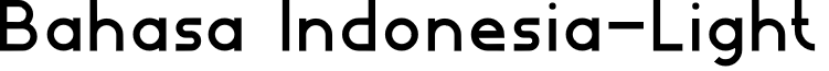 Bahasa Indonesia-Light