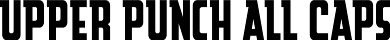 Upper Punch All Caps