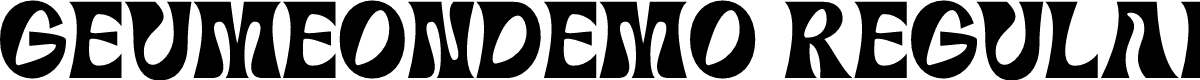 GEUMEON-DEMO Regular