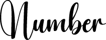 Number