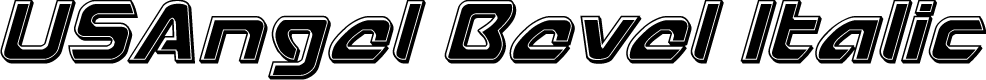 USAngel Bevel Italic