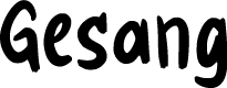 Gesang