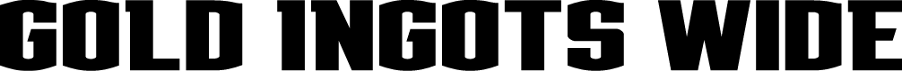 Gold Ingots Wide