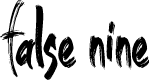 false nine