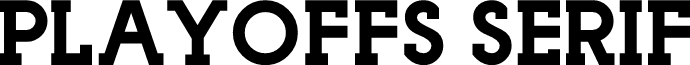 Playoffs Serif