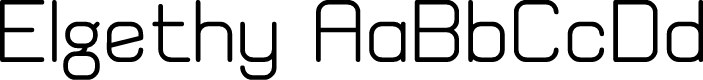 Elgethy Est Bold
