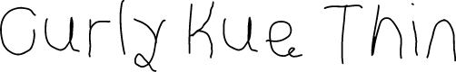 Curly Kue Thin