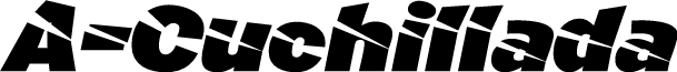 A-Cuchillada