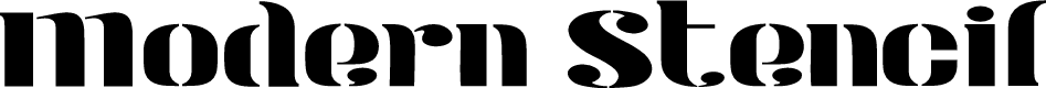 Modern Stencil Personal Use