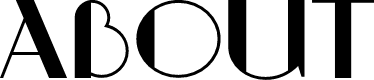 About text in Art Deco font