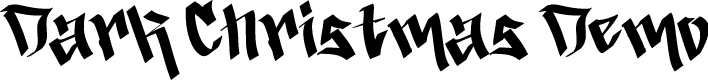 Dark Christmas Demo