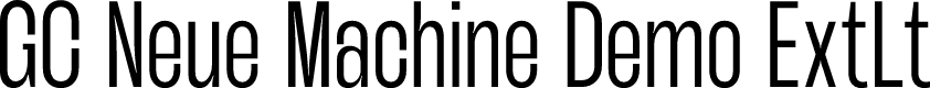 GC Neue Machine Demo ExtLt