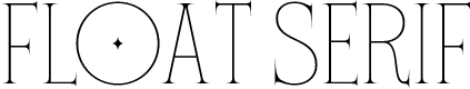 Float Serif DEMO Regular