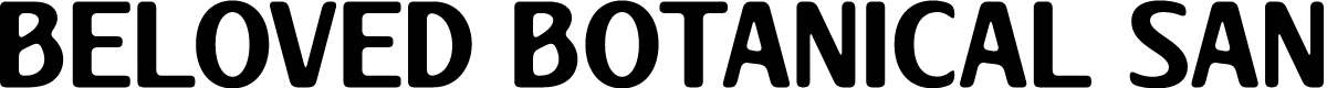 Beloved Botanical Sans Demo Reg